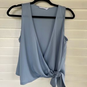 Tie tank top